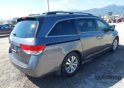 2015 Honda Odyssey Ex-L from USA, damaged, VIN 5FNRL5H66FB088518